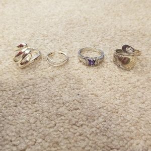 Set of 4 Rings